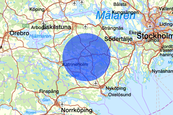  11 juli 15.37, Trafikolycka, personskada, Flen