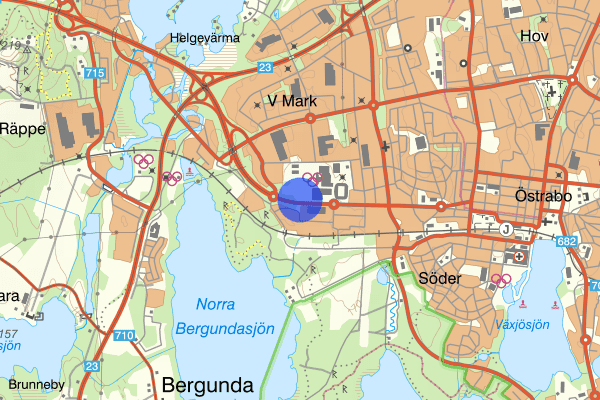 Storgatan 11 juli 22.51, Motorfordon, anträffat stulet, Växjö