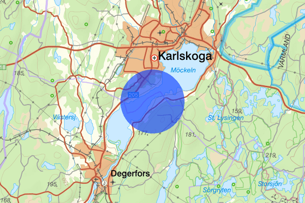 Knutsbol 12 juli 10.11, Trafikkontroll, Degerfors