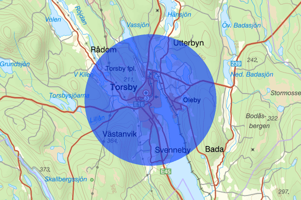 Torsby 12 juli 13.42, Rattfylleri, Torsby