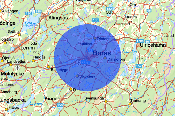 Borås 12 juli 14.44, Fylleri/LOB, Borås