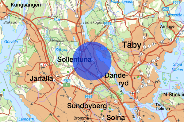 Tureberg 12 juli 18.24, Rattfylleri, Sollentuna