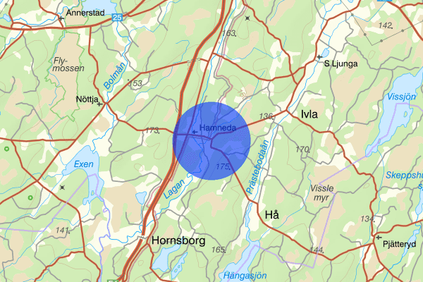 Hamneda 14 juli 16.00, Försvunnen person, Ljungby