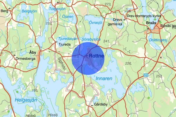 Rottne 15 juli 11.03, Trafikolycka, Växjö