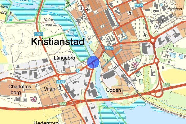 Långebrogatan 16 juli 13.09, Trafikolycka, Kristianstad