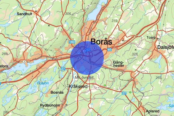 Druvefors 16 juli 17.10, Stöld, Borås