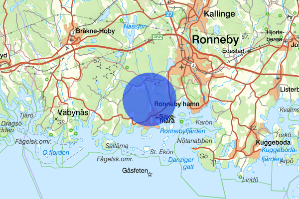 Ebbamåla 17 juli 16.10, Trafikolycka, singel, Ronneby