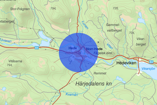 Hede 19 juli 09.11, Trafikkontroll, Härjedalen