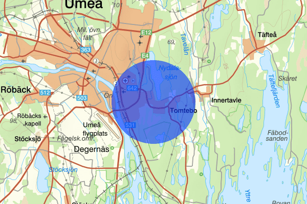 Tomtebo 19 juli 09.50, Stöld, Umeå