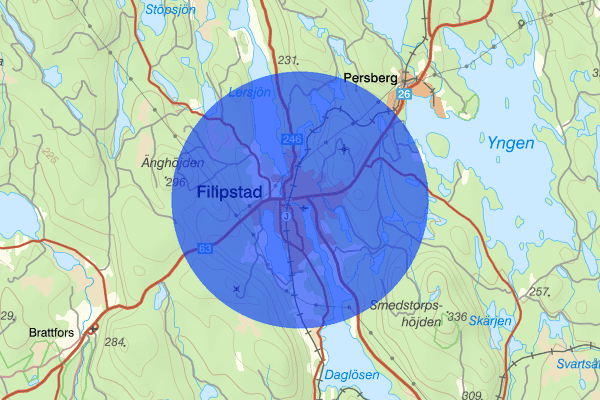 Filipstad 20 juli 02.00, Olaga hot, Filipstad