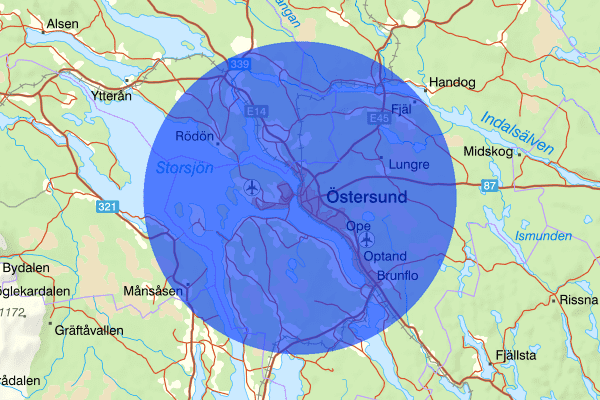 Östersund 21 juli 11.44, Trafikkontroll, Östersund