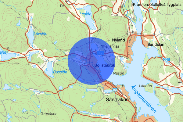 Bollstabruk 22 juli 11.31, Trafikbrott, Kramfors