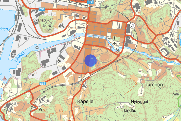 Södra Drottninggatan 22 juli 18.03, Rån, Uddevalla