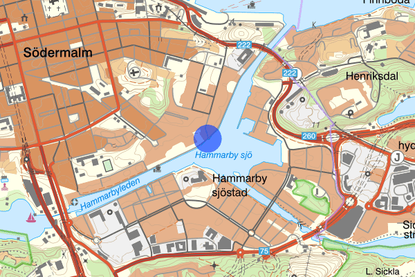 Norra Hammarbyhamnen 24 juli 01.19, Brand, Stockholm