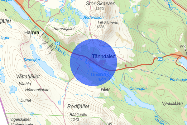 Tänndalen 24 juli 14.00, Fjällräddning, Härjedalen