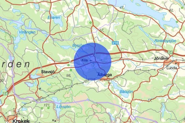 Kila 26 juli 11.02, Trafikolycka, Nyköping