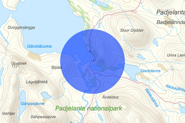 Stáloluokta 27 juli 10.38, Fjällräddning, Jokkmokk