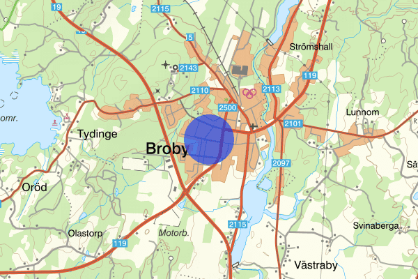 Snapphanegatan 27 juli 16.56, Brand, Östra göinge