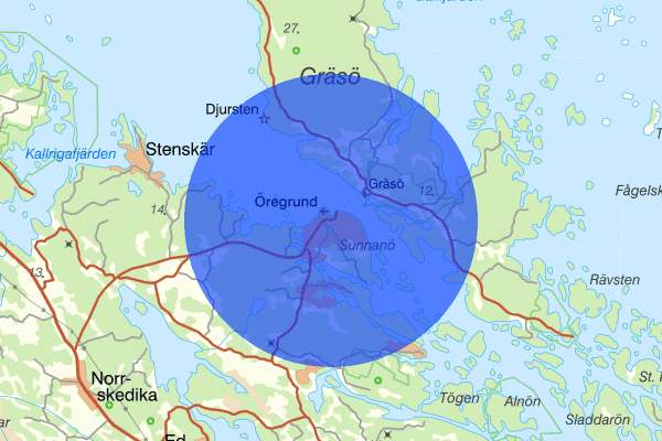 Öregrund 28 juli 01.15, Rån, Östhammar