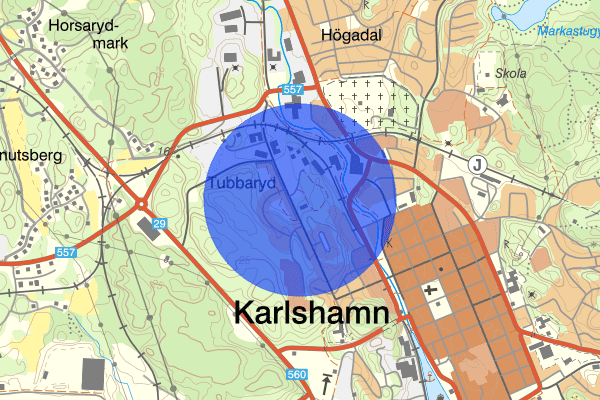 Sternövägen 29 juli 02.51, Skadegörelse, Karlshamn