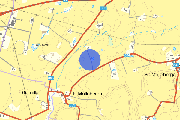 Möllebergavägen 30 juli 00.30, Trafikolycka, Staffanstorp