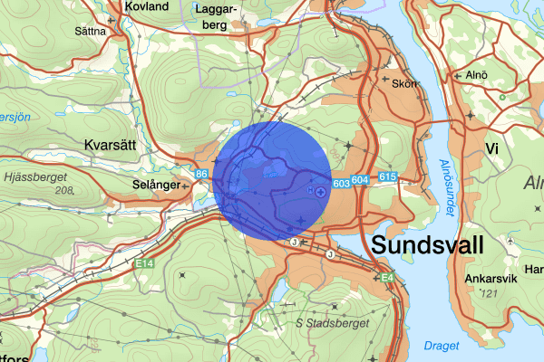 Granloholm 30 juli 13.10, Fylleri/LOB, Sundsvall