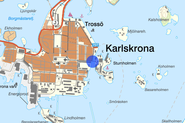 Stumholmsbron 02 augusti 12.44, Försvunnen person, Karlskrona