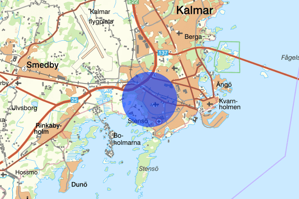 Johannesborg 03 augusti 03.36, Inbrott, försök, Kalmar