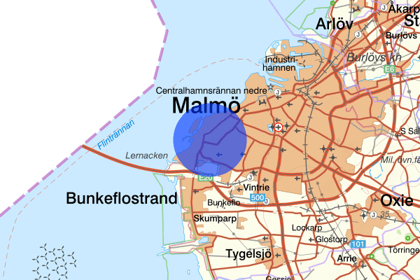 Limhamn 05 augusti 14.43, Våld/hot mot tjänsteman, Malmö