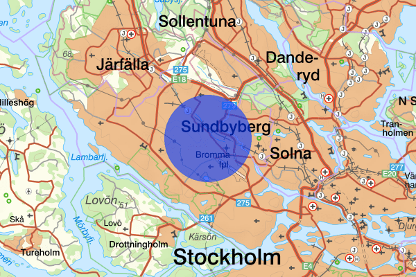 Sundby 06 augusti 03.10, Rattfylleri, Stockholm