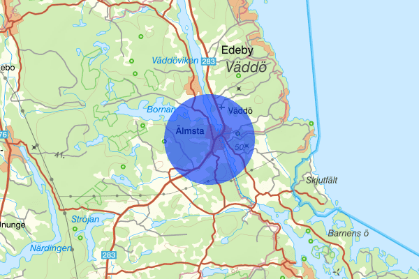 Älmsta 06 augusti 04.26, Rattfylleri, Norrtälje