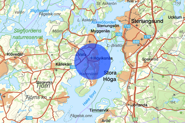 Höviksnäs 06 augusti 16.31, Trafikolycka, Tjörn