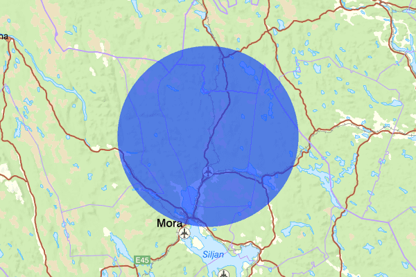  07 augusti 07.54, Sammanfattning natt, Dalarnas län