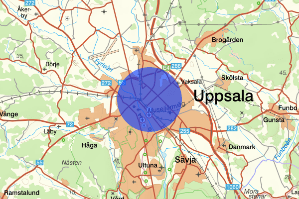 Kvarngärdet 07 augusti 03.36, Rån, Uppsala