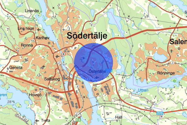 Fornhöjden 07 augusti 21.03, Mord/dråp, försök, Södertälje