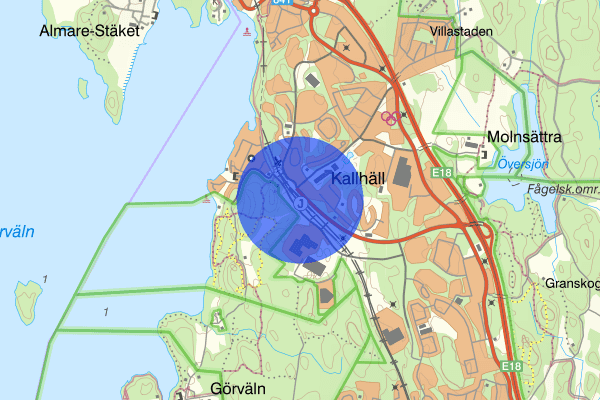 Kallhäll 10 augusti 05.50, Brand, Järfälla