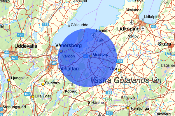  11 augusti 12.06, Trafikolycka, personskada, Grästorp