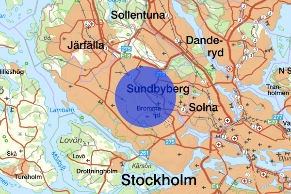 Sundby 12 augusti 18.53, Brand, Stockholm