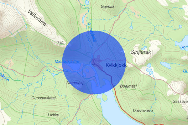 Kvikkjokk 12 augusti 17.04, Fjällräddning, Jokkmokk