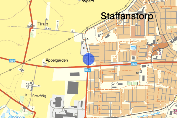 Västanvägen 13 augusti 17.14, Trafikolycka, Staffanstorp