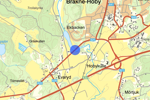 Gamla Riksvägen 14 augusti 06.45, Trafikolycka, Ronneby