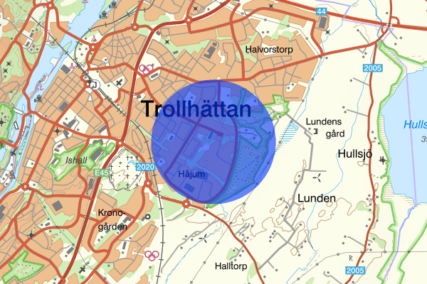 Ljungvägen 15 augusti 18.36, Brand, Trollhättan