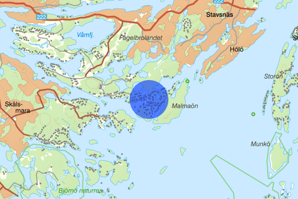 Malmavägen 16 augusti 22.45, Rattfylleri, Värmdö