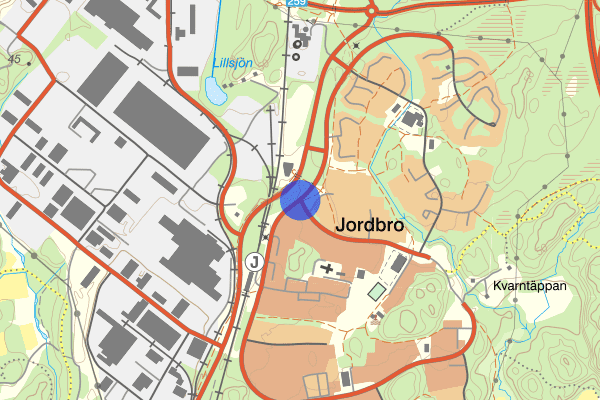 Blockstensvägen 17 augusti 01.43, Rån, Haninge