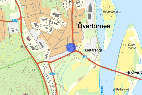 Hemvägen 17 augusti 10.42, Trafikkontroll, Övertorneå