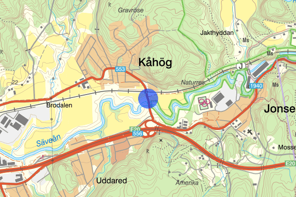 Kåhögsvägen 17 augusti 12.56, Trafikolycka, personskada, Partille