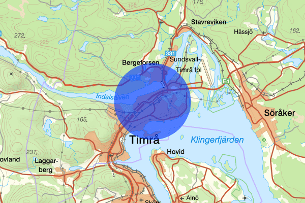 Sörberge 19 augusti 15.09, Trafikolycka, Timrå