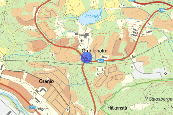 Laholmsvägen 19 augusti 21.22, Trafikolycka, vilt, Sundsvall