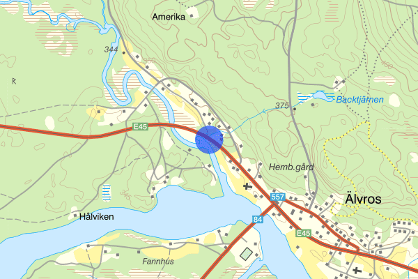 Älvros Sätervallens vsk E45 20 augusti 07.28, Sammanfattning natt, Jämtlands län