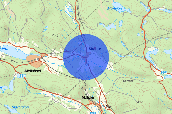 Gottne 20 augusti 11.09, Trafikolycka, singel, Örnsköldsvik